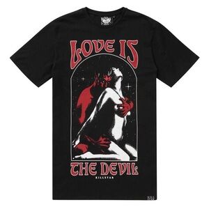 Killstar “Love is the Devil” Black Tee